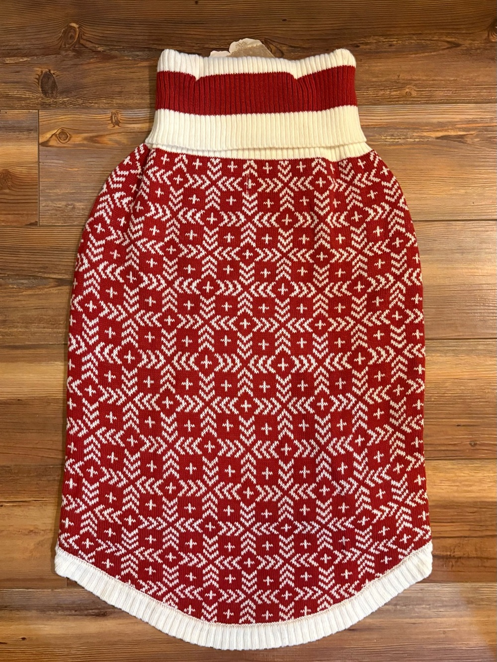 Dog sweater clothes winter Christmas size XL New